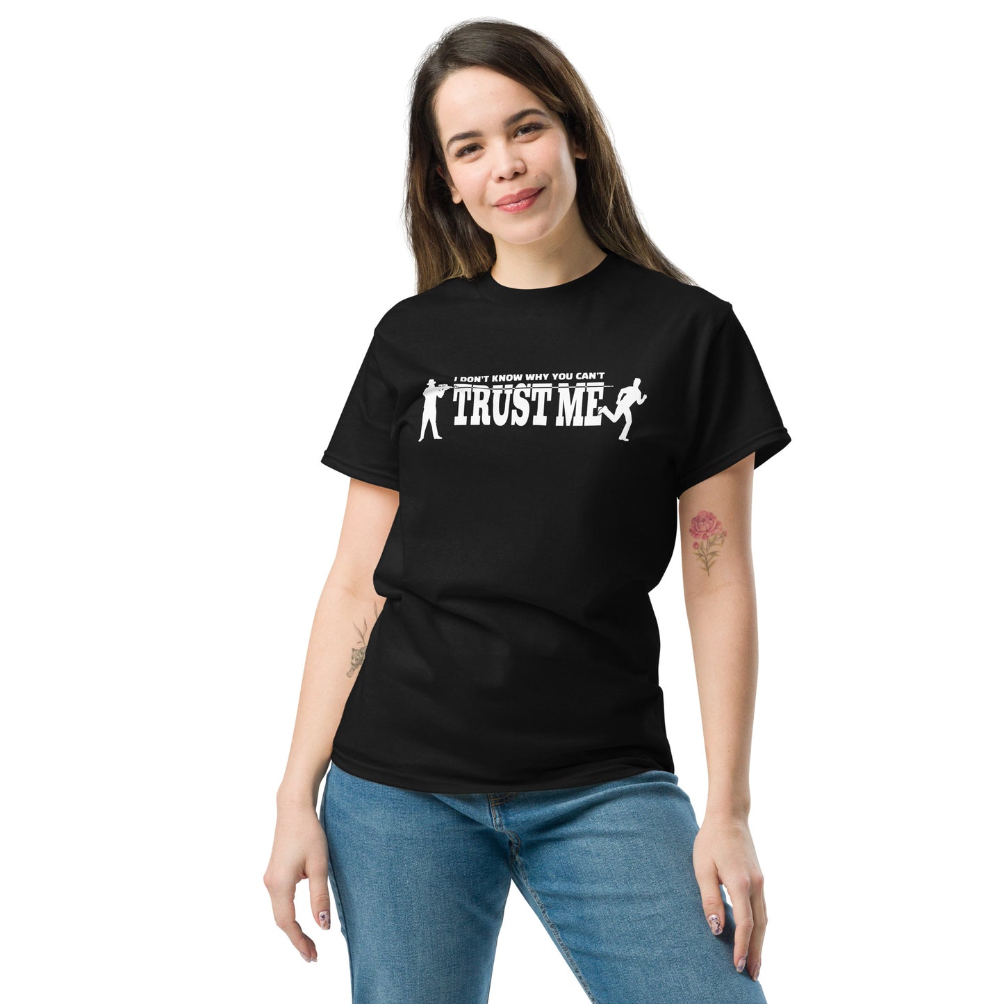 Trust Me Tee Shirt - Multi-Color