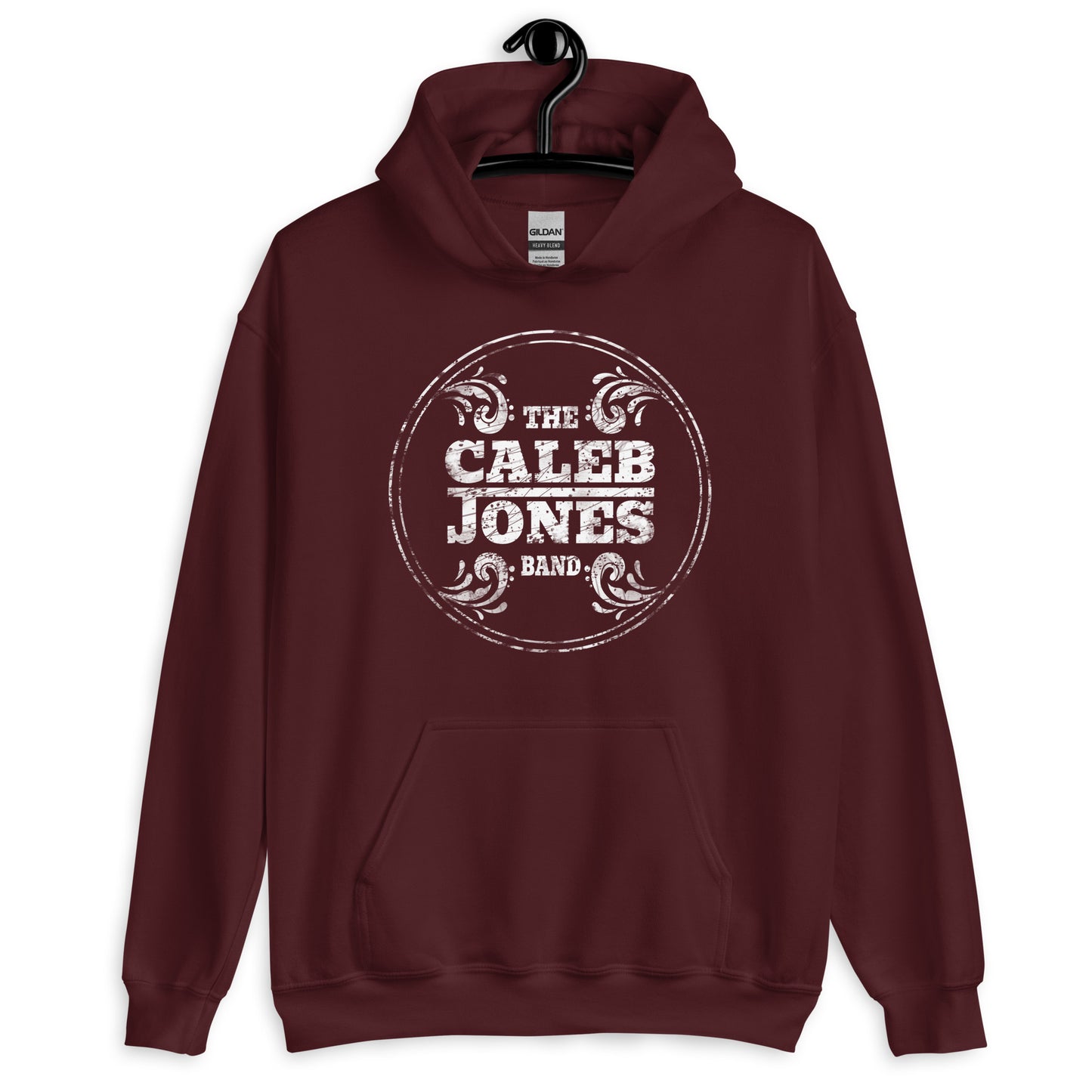 The Band Hoodie - Black/Maroon (Upsize Recommended)