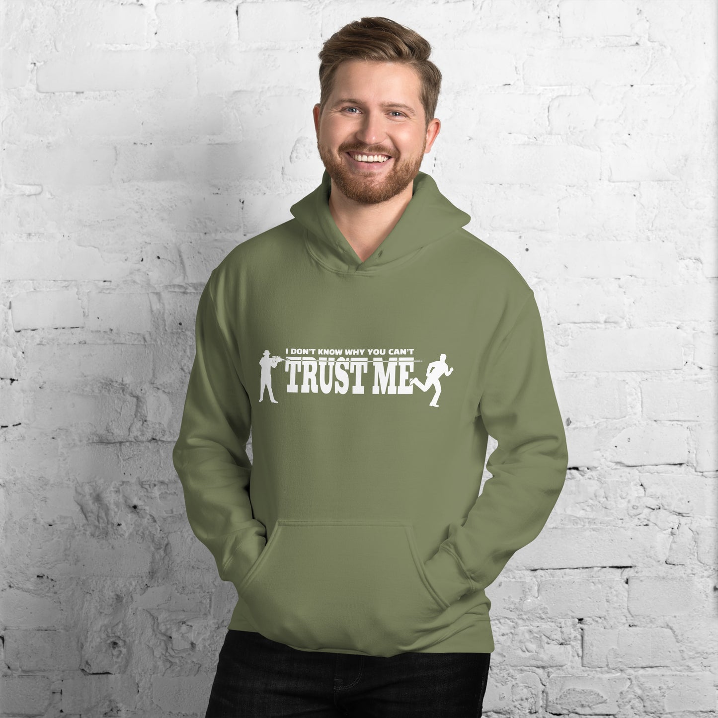 Trust Me Hoodie - Multi-Color (Upsize Recommended)