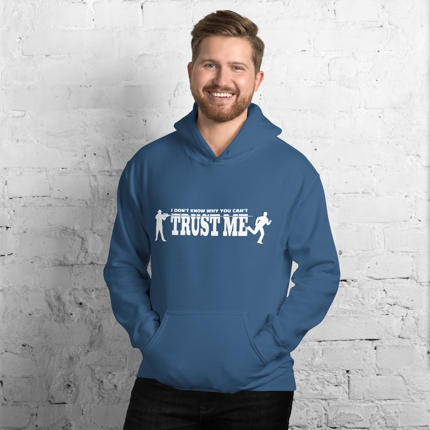 Trust Me Hoodie - Multi-Color (Upsize Recommended)