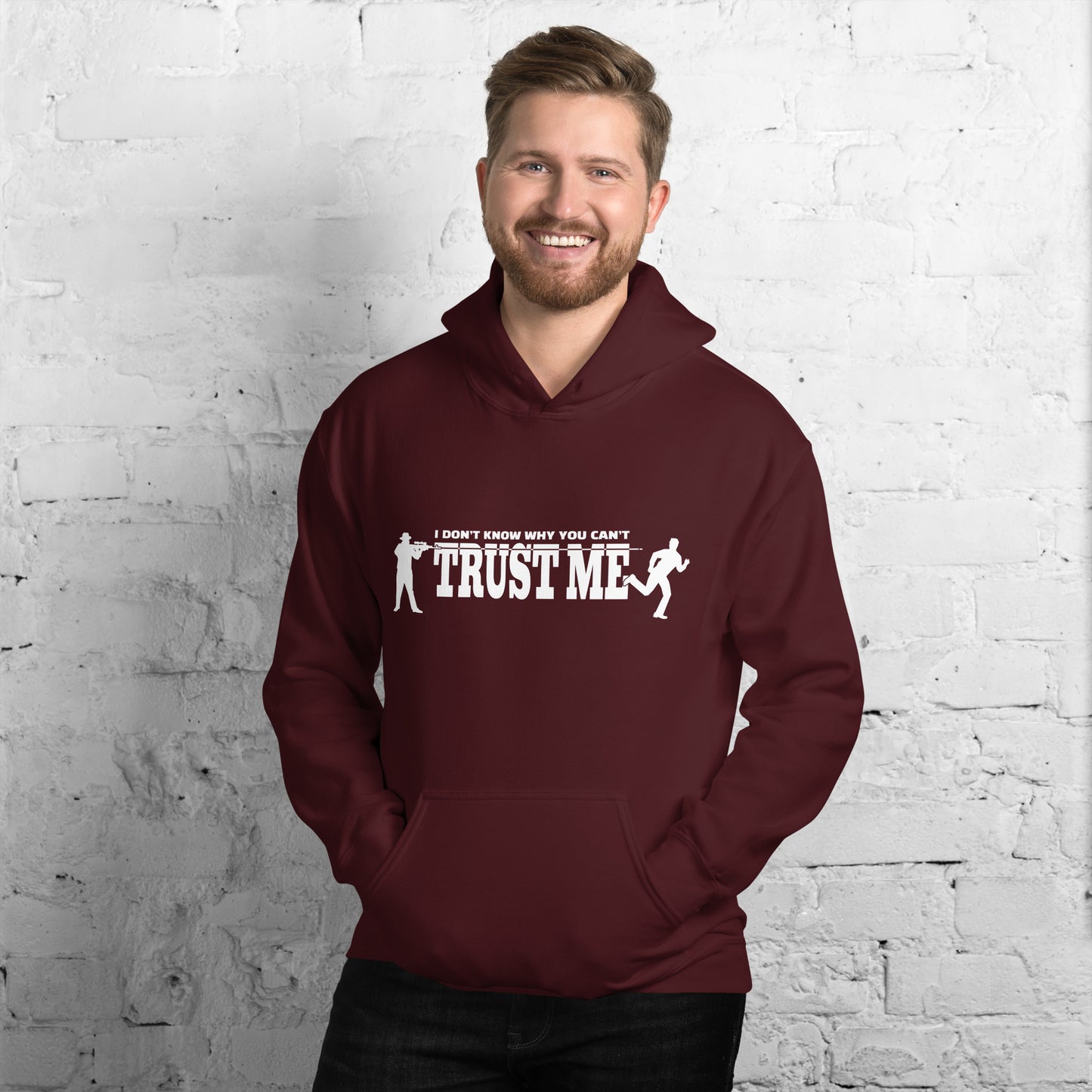 Trust Me Hoodie - Multi-Color (Upsize Recommended)